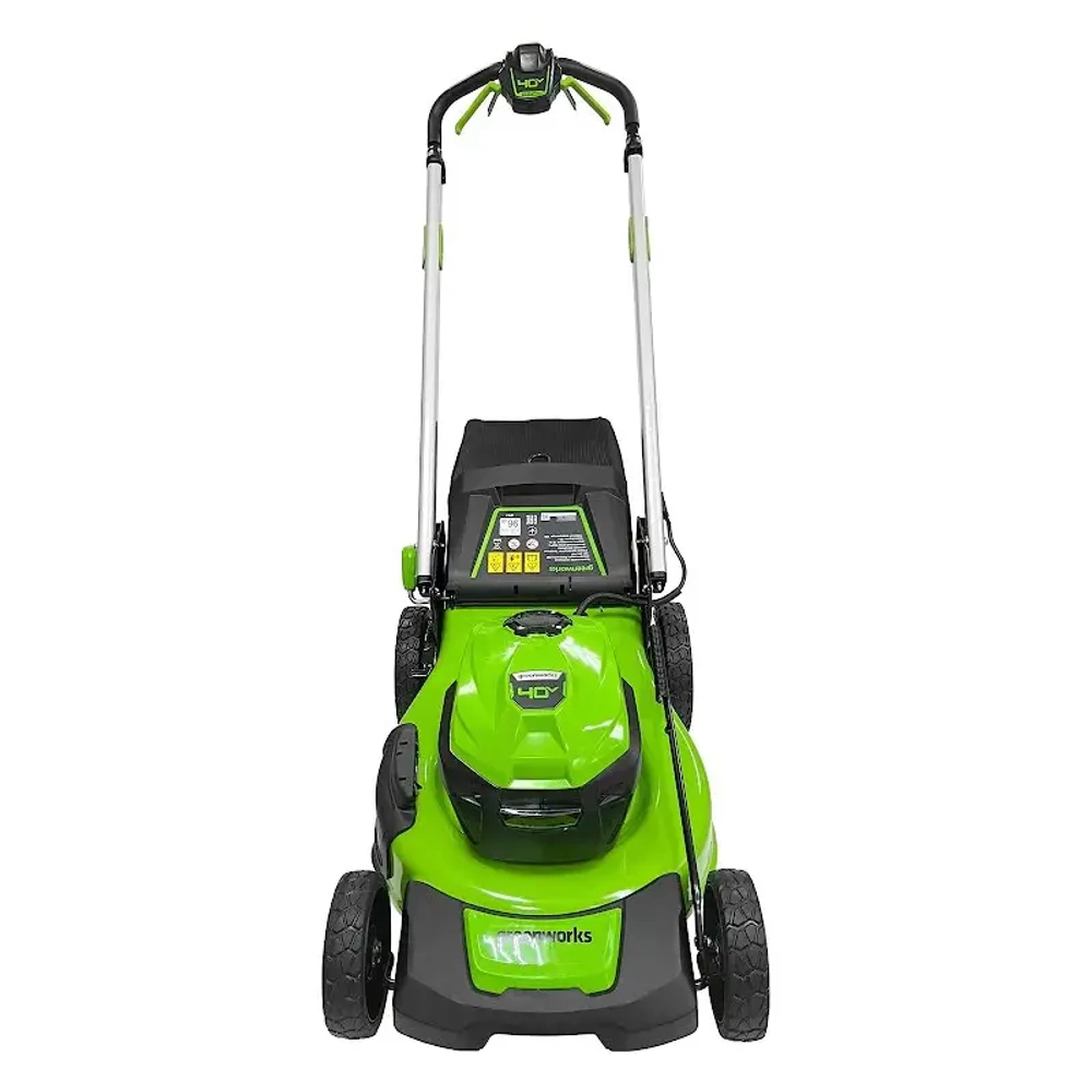 Аккумуляторная газонокосилка Greenworks GD40LM48SPK8 (1 x 8 Ач, Быстрое ЗУ) 2517407U8F