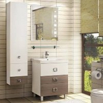 Шкаф - колонна, подвесная, СТАМБУЛ, сосна ларедо