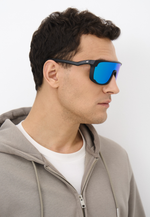 Спортивные очки GOG Valkyrie / Matt Black / White-Blue Lens