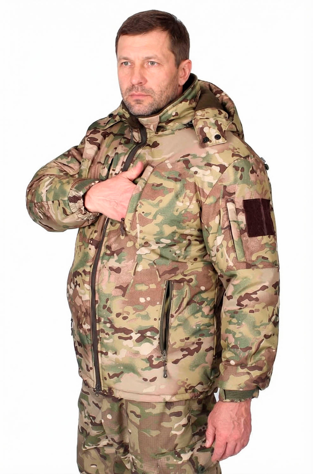 Куртка зимняя URAGAN multicam