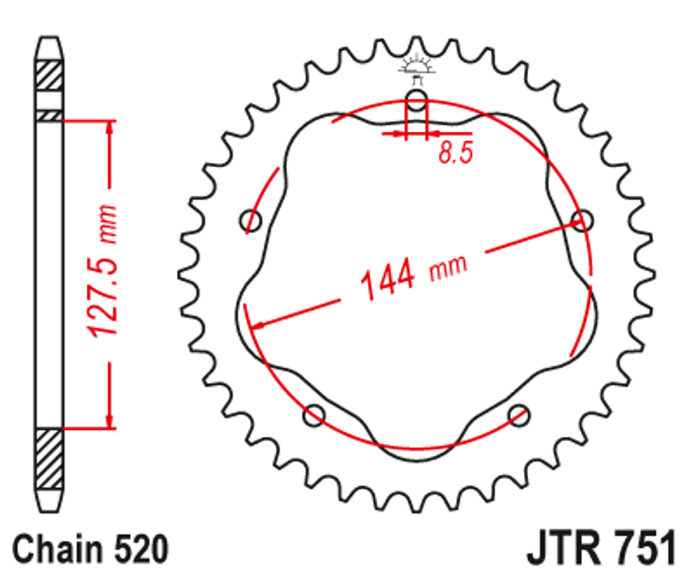 Звезда JTR751.42