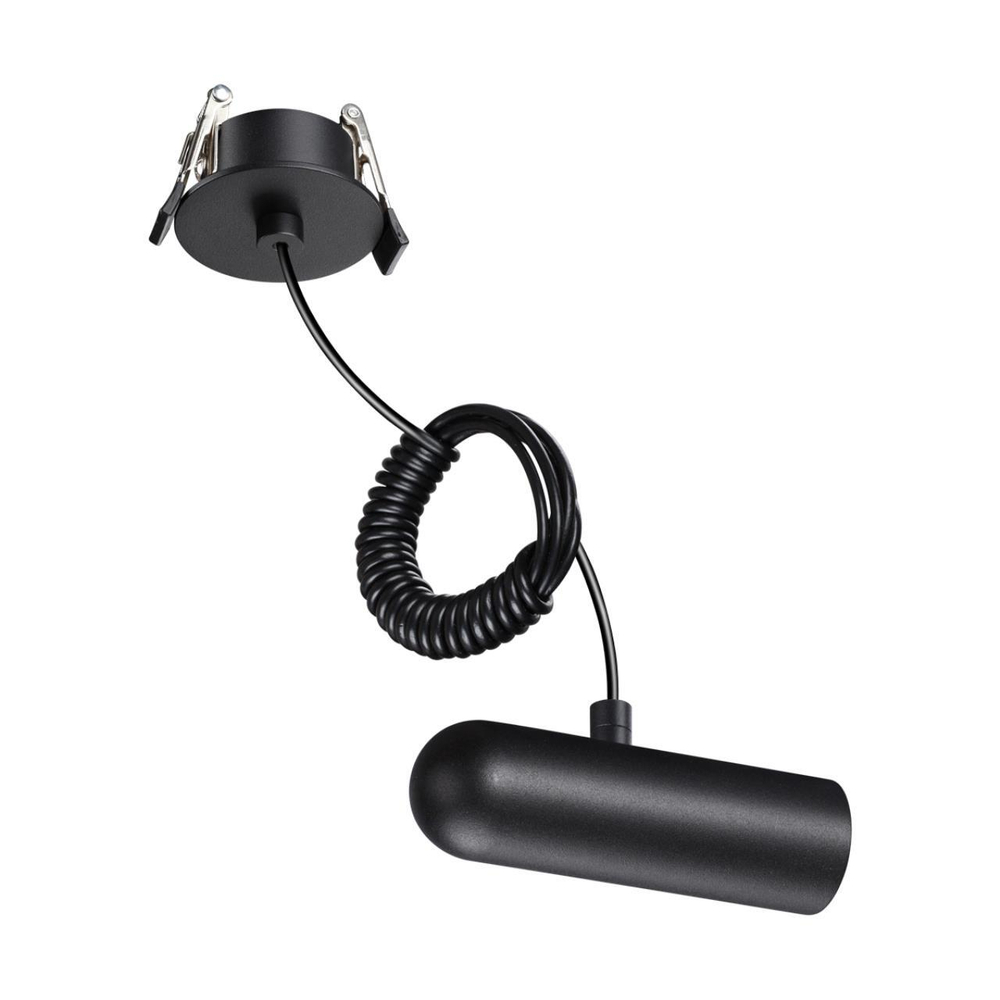 База встраиваемая для ввода питания с заглушкой и проводом-подвесом Novotech GLAT 359384 KONST NT24