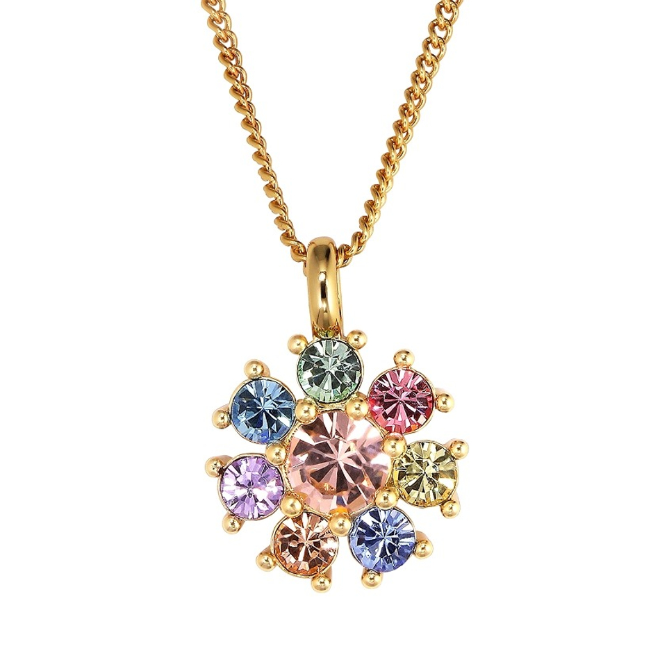 Колье Dyrberg Kern DELISE SG PASTEL MULTI / WHITE PEARL 460516