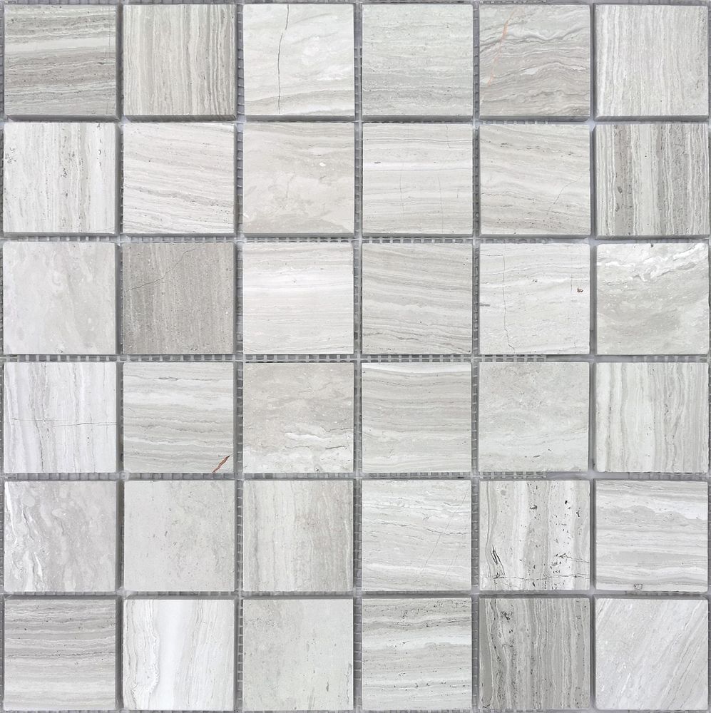 Мозаика Travertino Silver POL 48x48x7