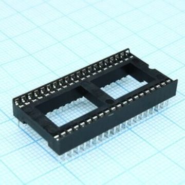 Панелька для микросхемы 40 ног широкая ICSS-40 шаг 1,778мм