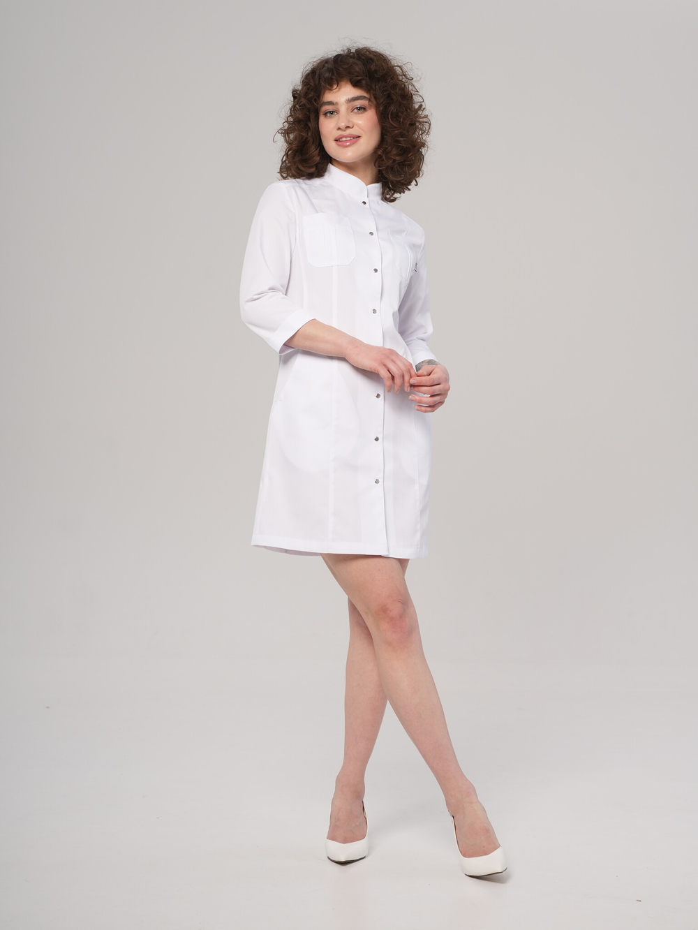 Халат медицинский женский | Х-201/2 к 3/4 клеон проф