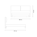 Основание без ящик 180x200 ENZAHOME LORETO EH57684