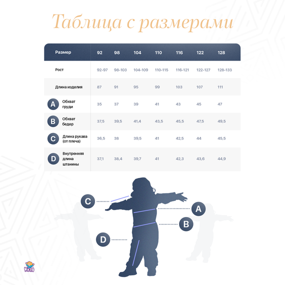 Растущий демисезонный детский комбинезон синий (Фабрика Друг Кузя) - фото: 7 Растущий демисезонный детский комбинезон синий - фото: 7