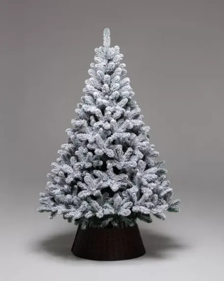 Искусственная елка Эверест заснеженная 350 см., мягкая хвоя, ЕлкиТорг (132350)