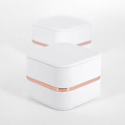 Футляр с подсветкой с кантом, серия "СЕВЕРНОЕ СИЯНИЕ. Влечение", 73х73х57 мм