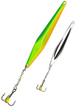 Блесна вертикальная зимняя Lucky John SHINER 75мм Apple блистер