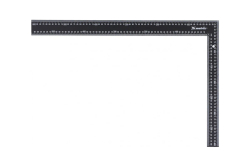 Угольник столярный, 400 мм х 600 мм, цельнометаллический// Matrix (Матрикс)