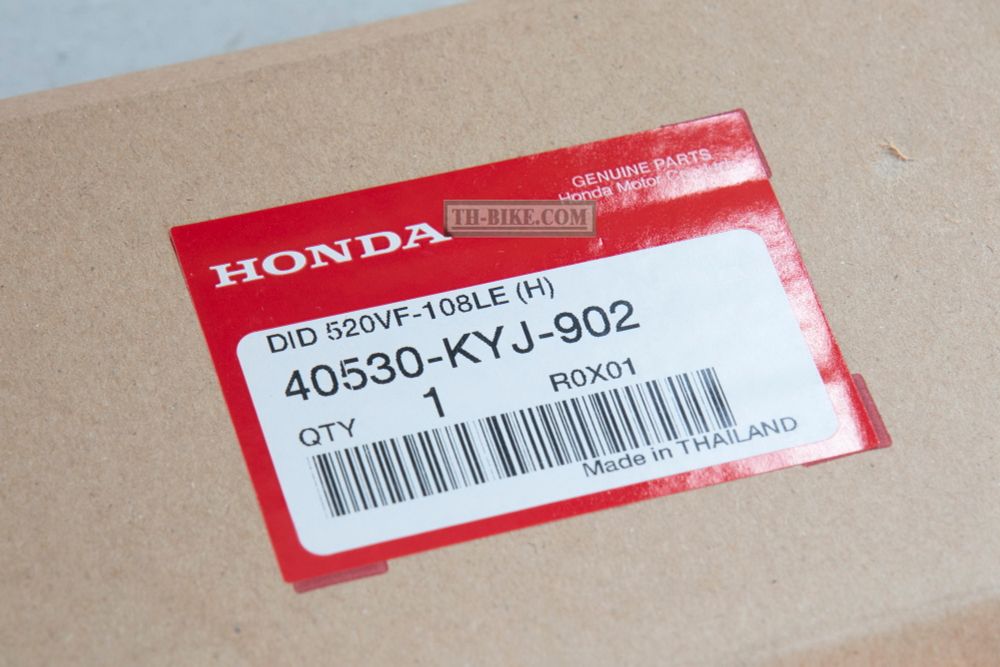 108L chain. OEM. 40530-KYJ-902. CHAIN, DRIVE (DID520VF-108LE). ENDLESS 520 Chain DID 520 O-ring