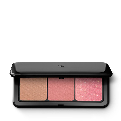 Kiko Milano Multi Finish Trio 02 Палетка румяна и бронзер 02