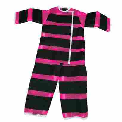 Липучий костюм, розовый, размер М, для роста 1.3м-1.55 м