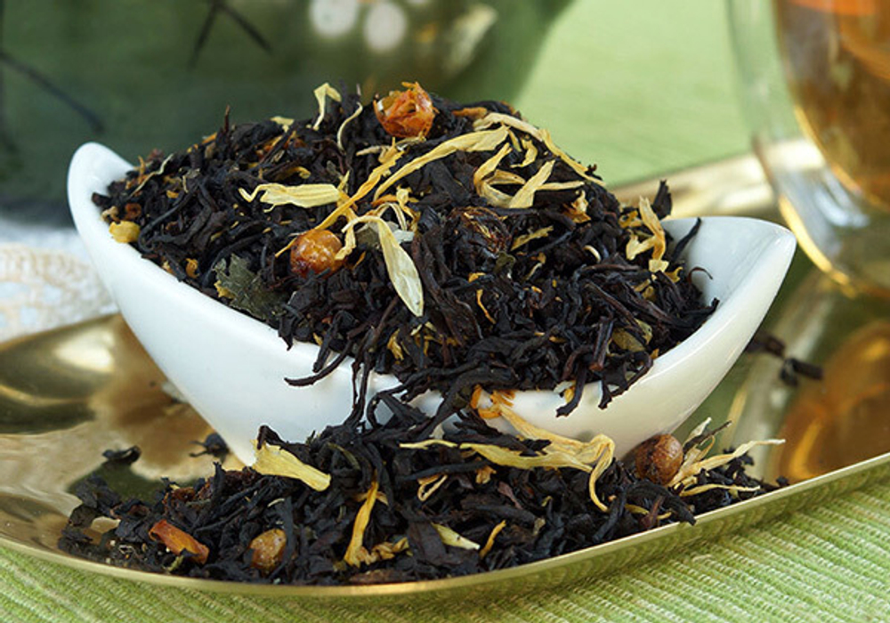 Черный чай с облепихой РЧК 500г