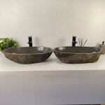 Раковина из речного камня ПАРА! RS-65544 65*33*15 0866