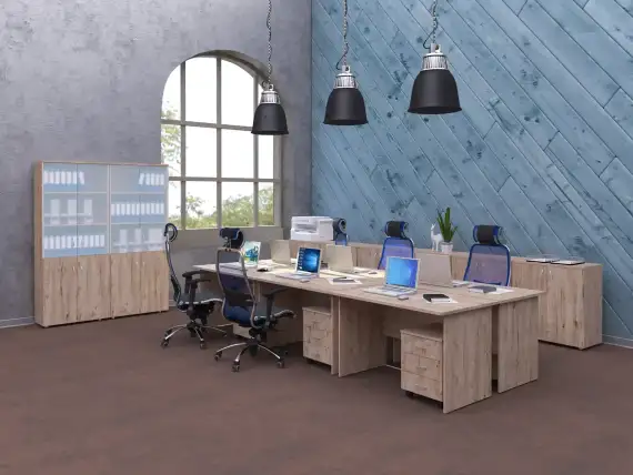 Офисная мебель Континент дуб кронберг