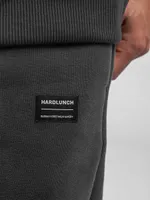 Брюки Hardlunch Basic джоггеры с начесом темно-серые