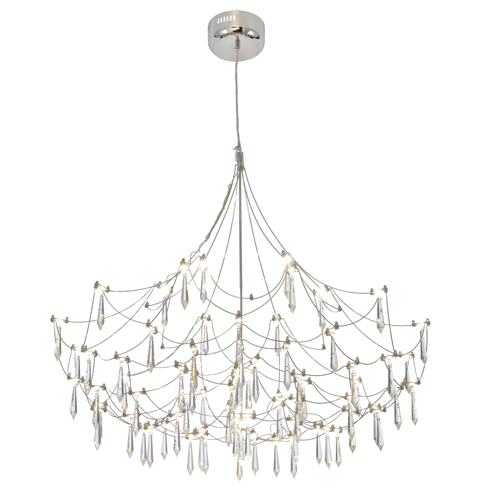 Citilux ASTER CL208020 LED Хрустальная люстра с пультом