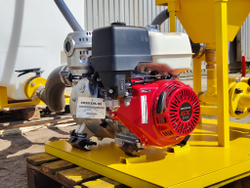 Насосно-смесительный узел для ГНБ с мотопомпой Koshin (Япония)