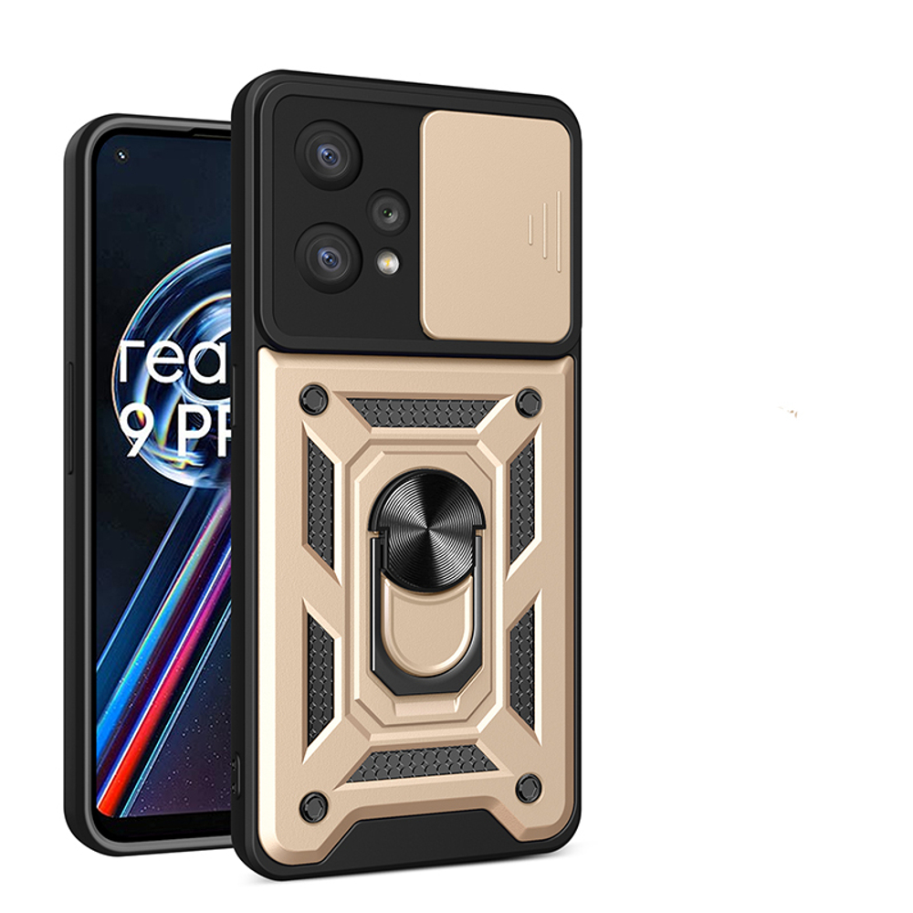 Чехол с кольцом Bumper Case для Realme 9 Pro+
