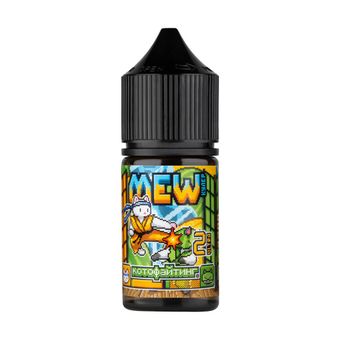 Жидкость MEW Salt 2% ULTRA 30 ml - Котофайтинг (арбуз и дыня со льдом)