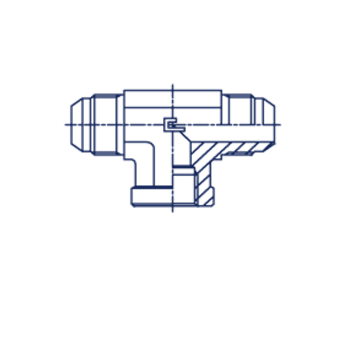Штуцер PT JIC 1.1/16 - BSP 1/2