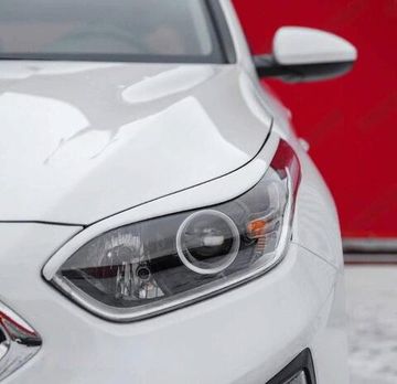 Реснички на фары фигурные для Kia Ceed III