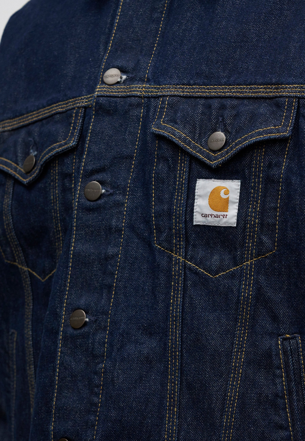 Carhartt WIP HELSTON - Джинсовая куртка - Синий