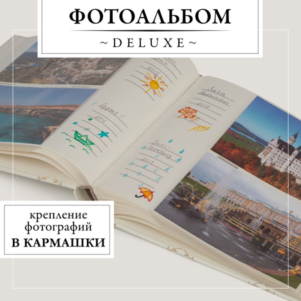 Фотоальбом Image Art IA-BBM46200 серия 121 сердце с кармашками книжный переплёт 10х15 50 листов 200 фото