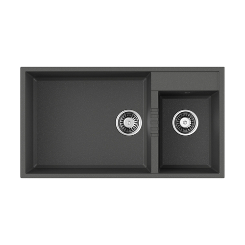 кухонная мойка Omoikiri Tedori 85-2-U-CH Tetogranit/шампань