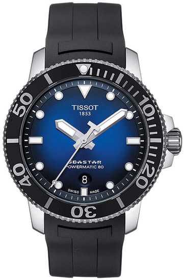 Мужские часы Tissot T120.407.17.041.00 Seastar 1000 Powermatic 80