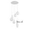 Подвесная люстра Ideal Lux Soft SP6 Bianco 087818