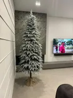 елка заснеженная , на ножке "Иветта"