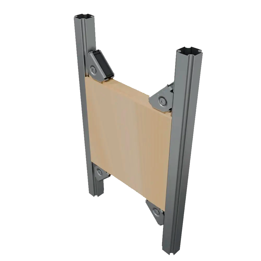 Монтажная пластина для крепления доп. элементов, 200х200 / 300х300 / 400х400 / 580х200 мм