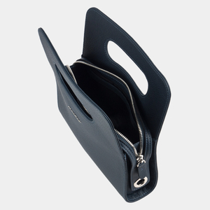 Сумка Camille из кожи теленка, синего цвета