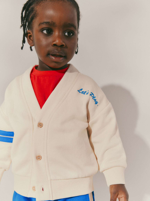 Комплект из трех предметов для мальчика Next E60-682, Красный, Синий, Молочный