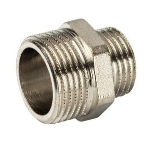 Ниппели переходные Stout с резьбой НН никелированные латунь SFT-0004