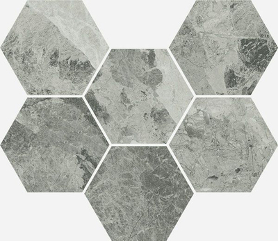 Мозаика Cha.Extra Silver Mosaico Hexagon
