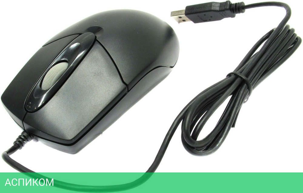 Мышь A4Tech OP-720 USB черный