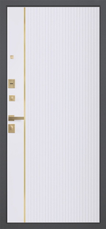 Стальная дверь "Лига". Заказная модель.