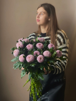 Хризантема "Момоко" (Сиреневая)