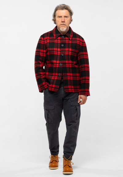 ЖАКЕТ ШЕРСТЯНОЙ С НАКЛАДНЫМИ КАРМАНАМИ