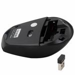 Мышь беспроводная SONNEN V33, USB, 800/1200/1600 dpi, 6 кнопок, оптическая, черная, SOFT TOUCH, 513517