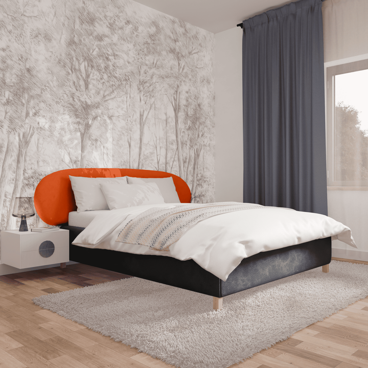 Двуспальная кровать с подъемным механизмом Эллипс, 180х200