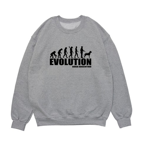 Свитшот "Аргентинский дог - эволюция"