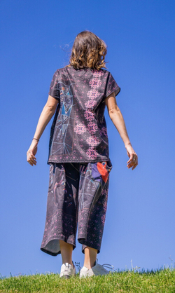 Комплект (футболка и брюки кюлоты) "Кандинский"