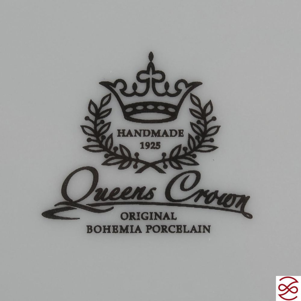 Блюдо квадратное Queen's Crown Aristokrat Охота бежевая 45*25см