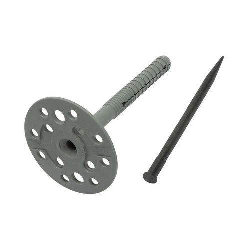 Дюбель для теплоизоляции 10х100 мм IZO с пластиковым гвоздем Tech-Krep